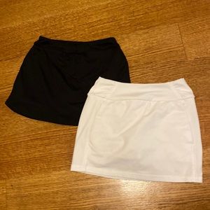 Girls athletic skorts- under Armour and DSG size small